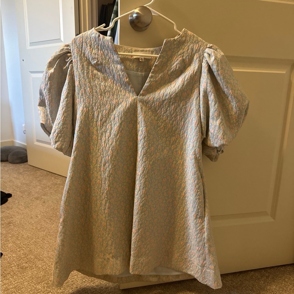 Elegant Puff Sleeve Dress